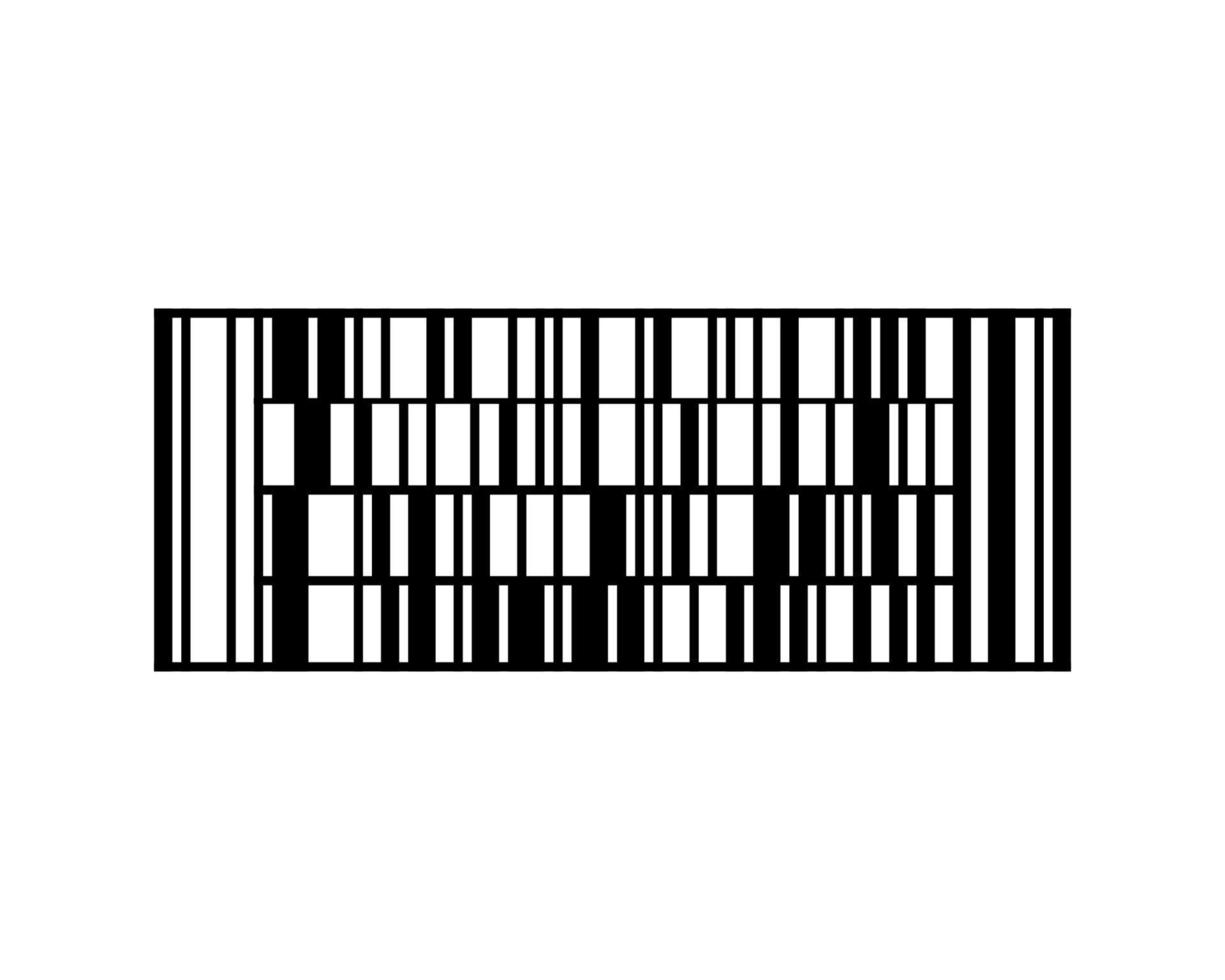 Vektor-Illustrator von Barcodes vektor