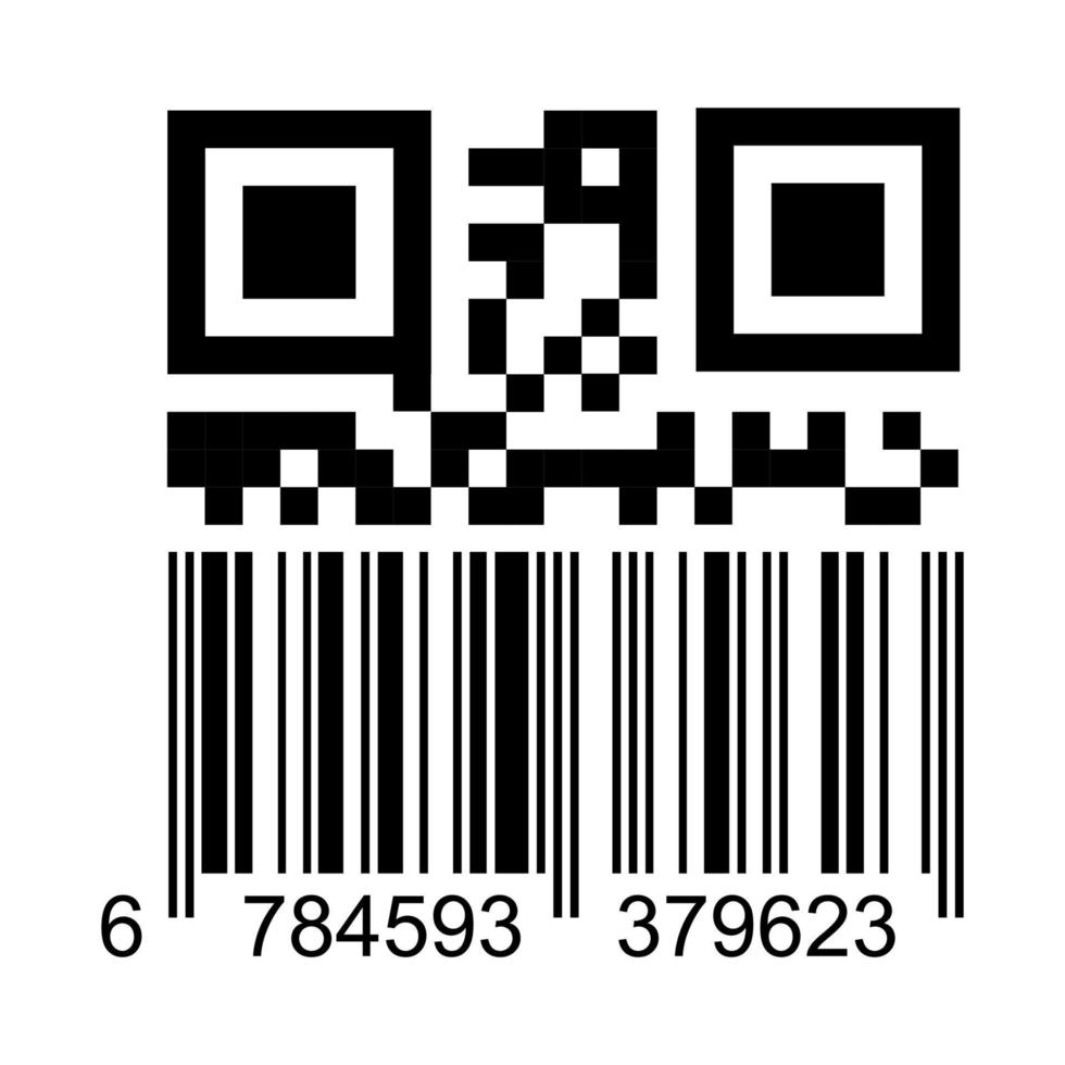 Vektor-Illustrator von Barcodes vektor