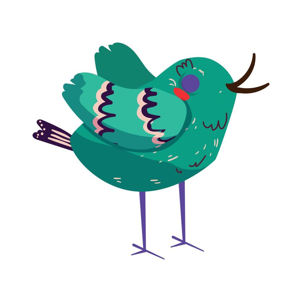 vektor illustratör av fågel