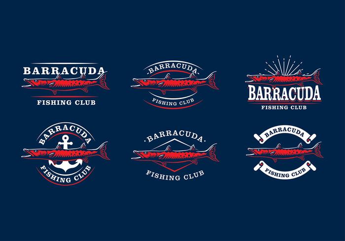 Barracuda Emblem Gratis Vector