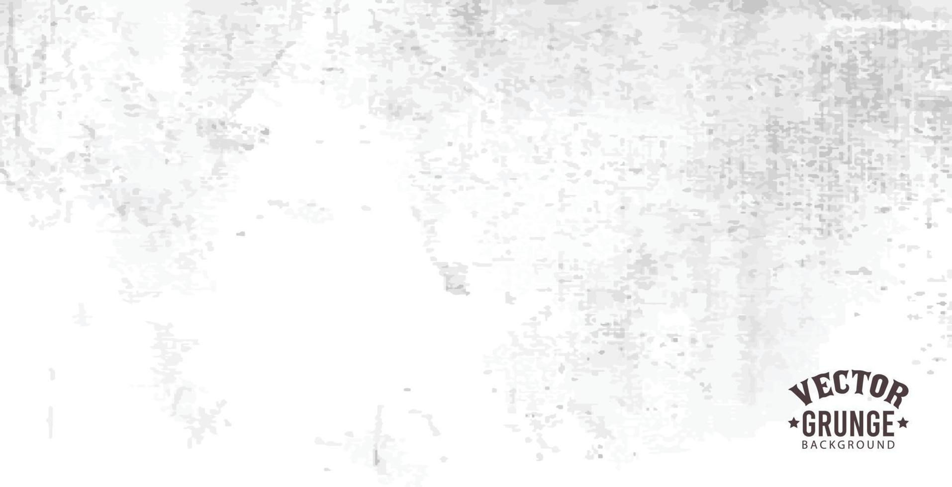 schwarz auf weißem Papier Grunge Texturen Hintergrund vektor
