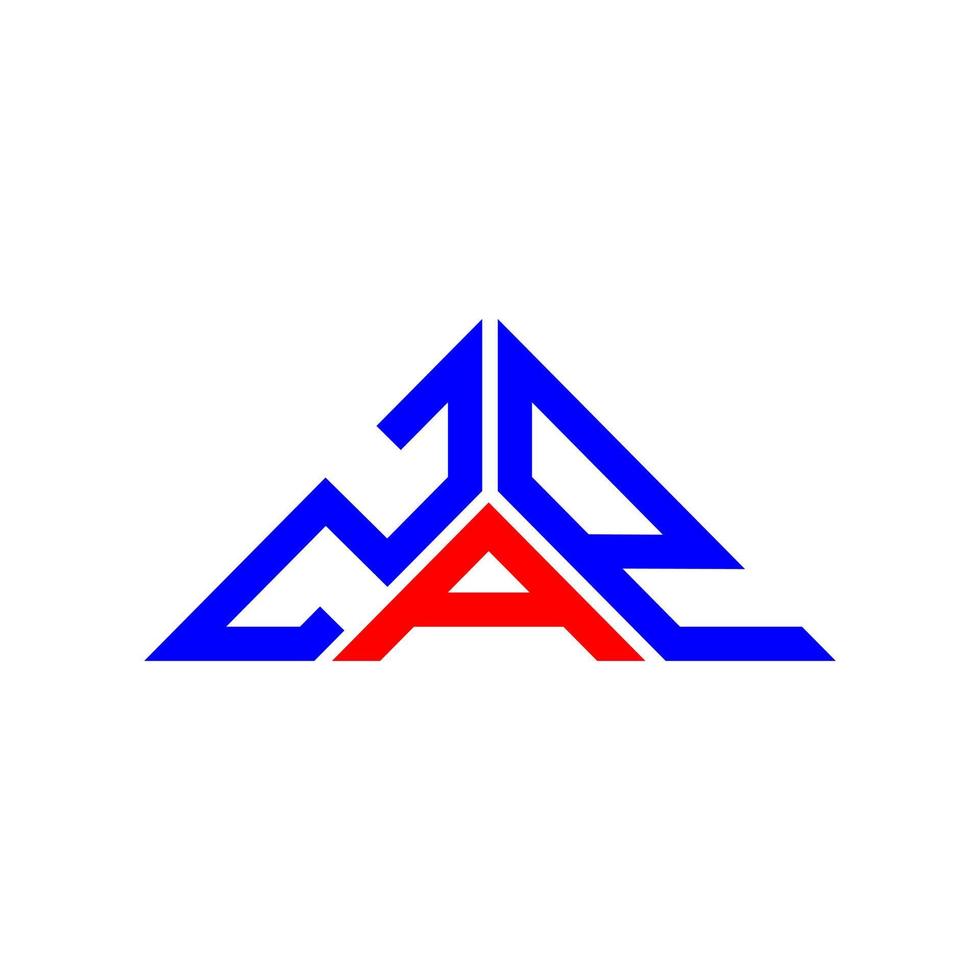 Zap Letter Logo kreatives Design mit Vektorgrafik, Zap einfaches und modernes Logo in Dreiecksform. vektor