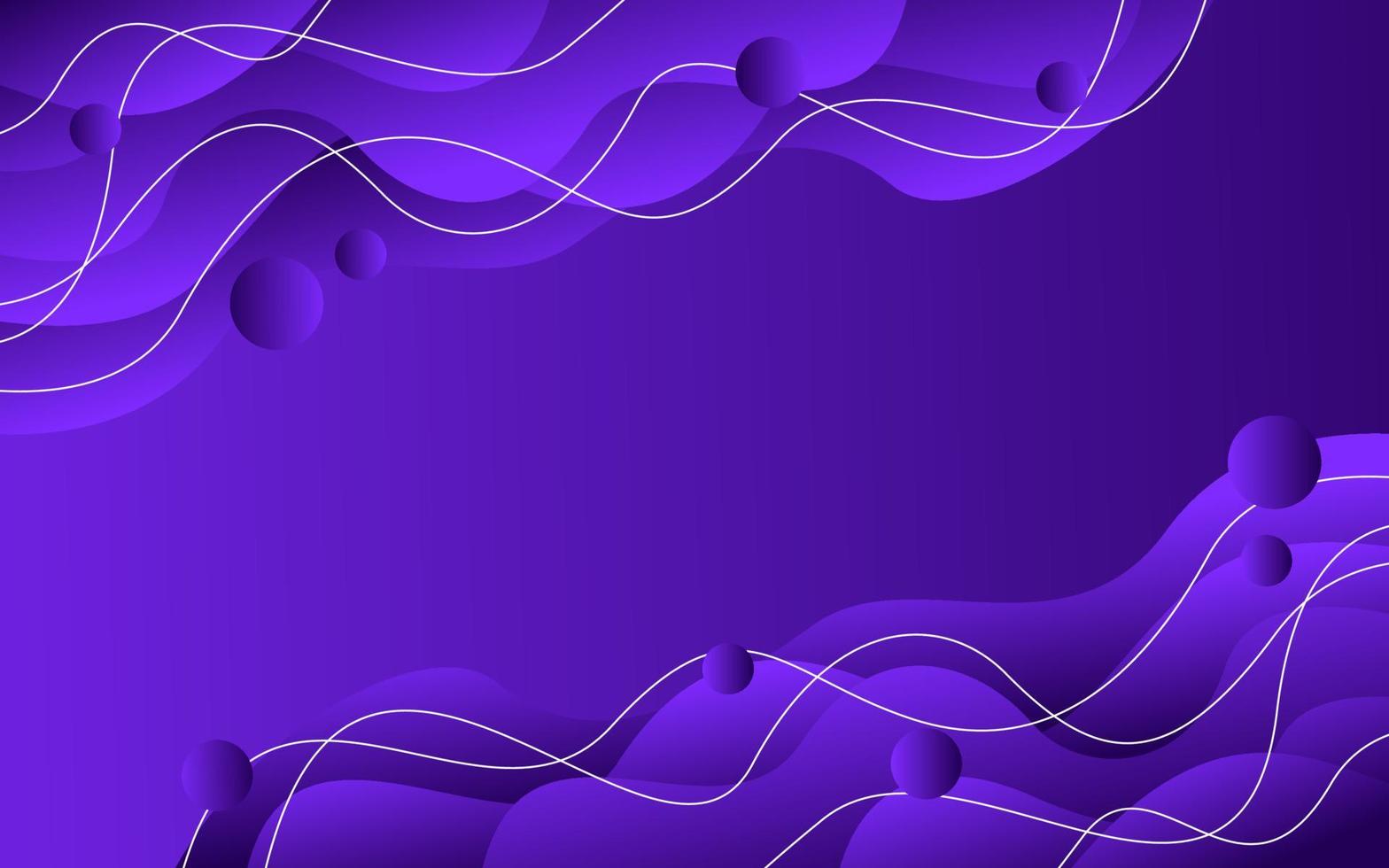 lila våg gradient bakgrund vektor
