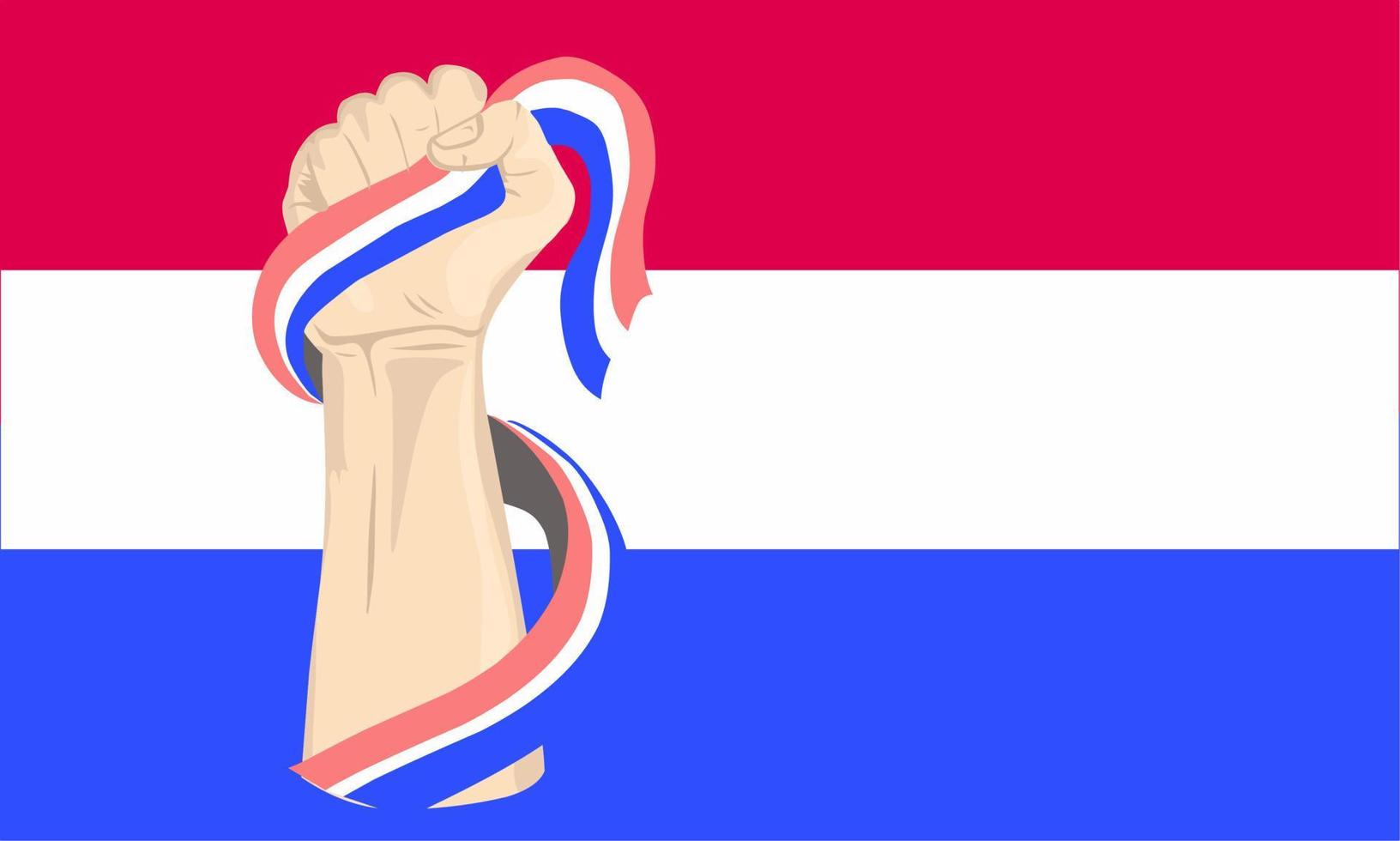flaches Design. Banner-Design. Vektor. niederlande oder niederländischer unabhängigkeitstag. 26. Juli. Webdesign. Symbol vektor