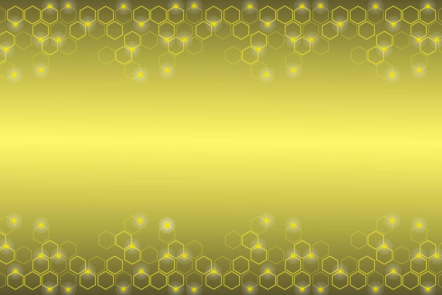 teknologi bakgrund med gul lutning rader och färger vektor