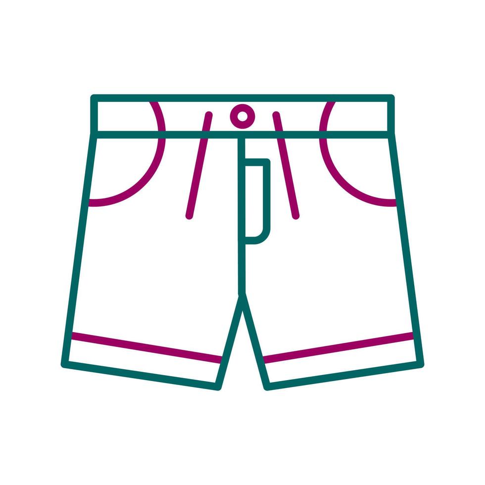 Shorts Vektor-Symbol vektor