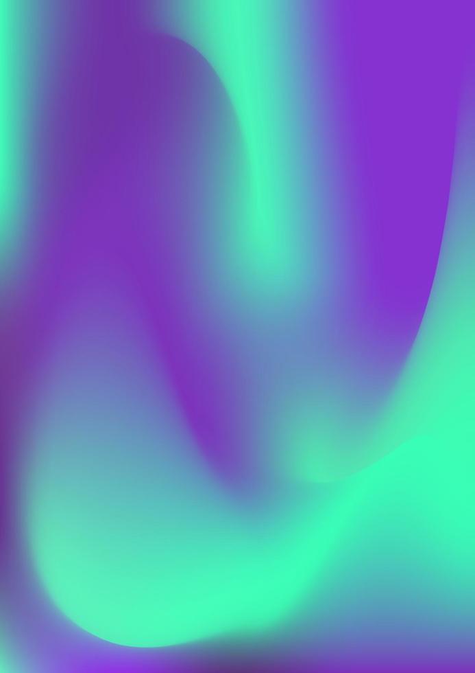 dunkelviolettes und grünes Vektordesign a4 Poster abstrakter Hintergrund mit Farbverlauf vektor