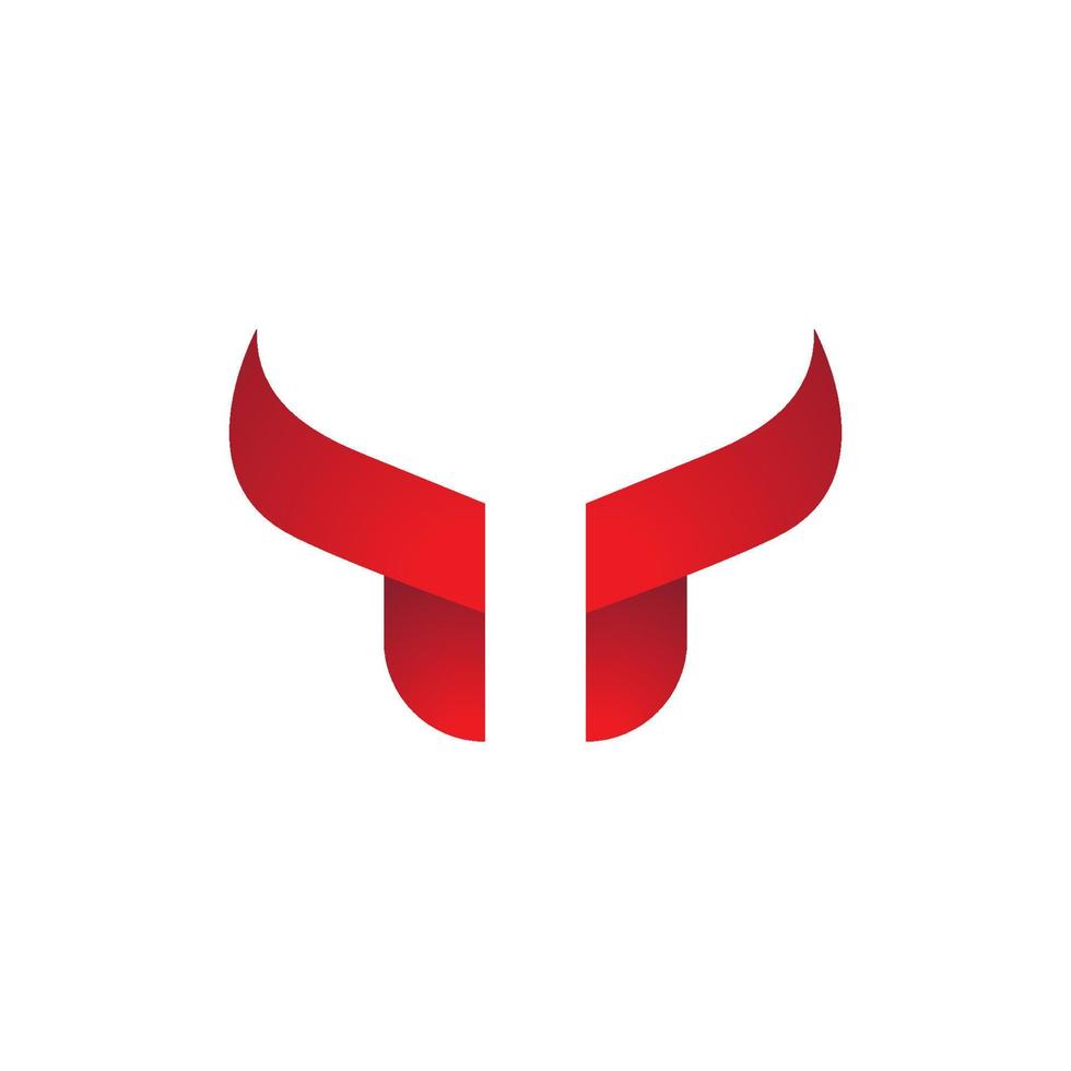 Stier Vektor Icon Illustration Design