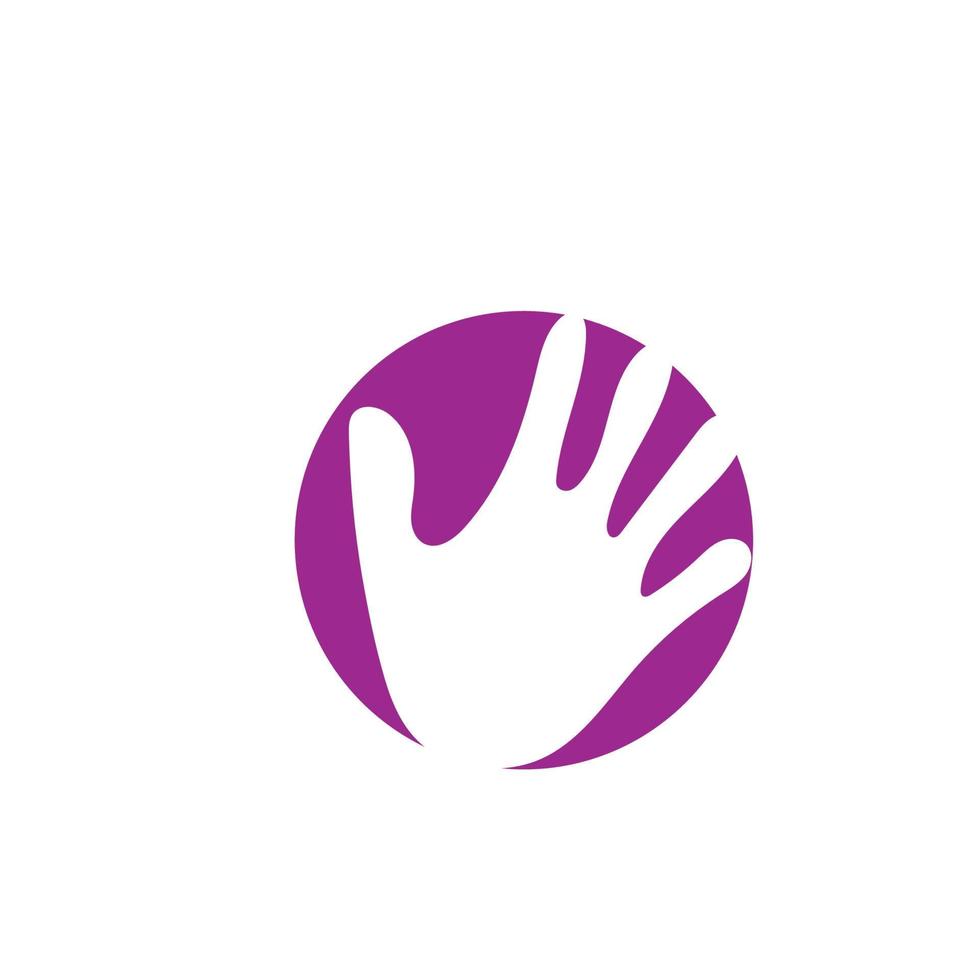 hand ikon vektor illustration design logotyp