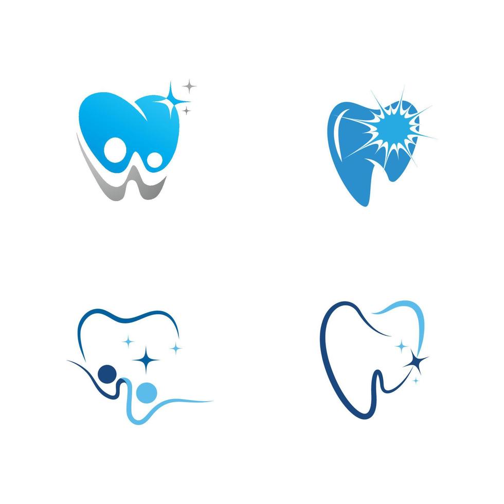 Dental Logo Vorlage Vektor
