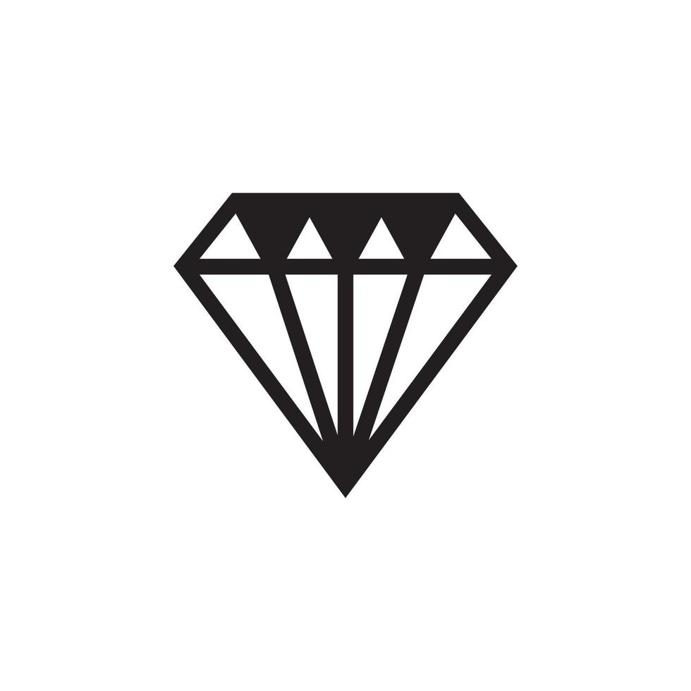 diamant logotyp mall vektor