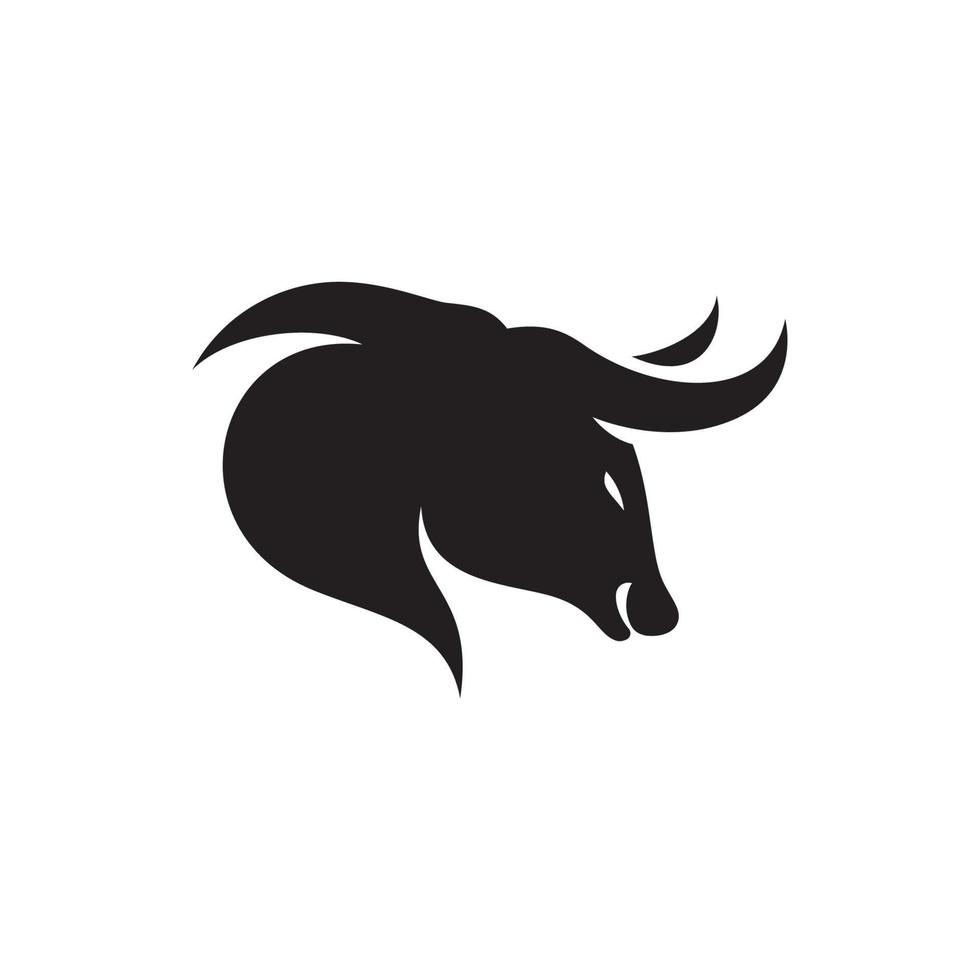 Stier Vektor Icon Illustration Design