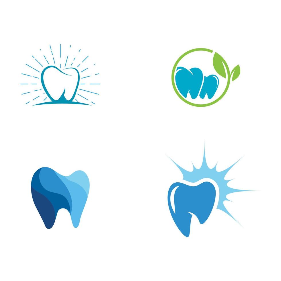 Dental Logo Vorlage Vektor