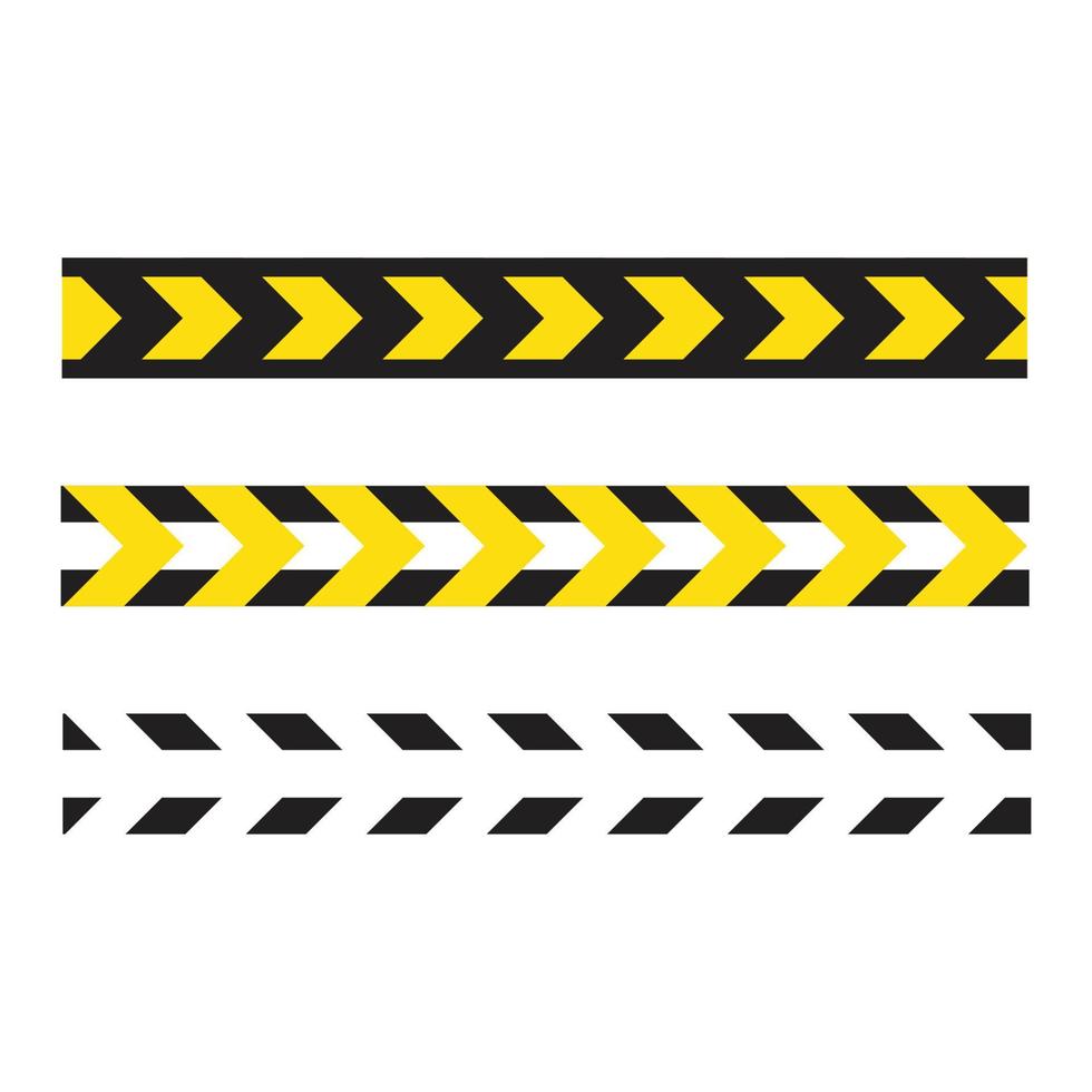 Polizeilinie-Logo vektor