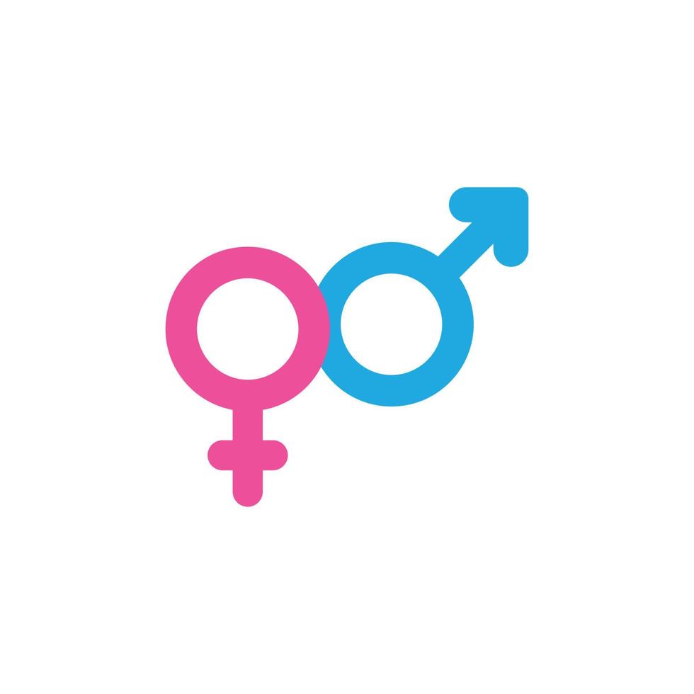 Gender-Logo-Vektor vektor