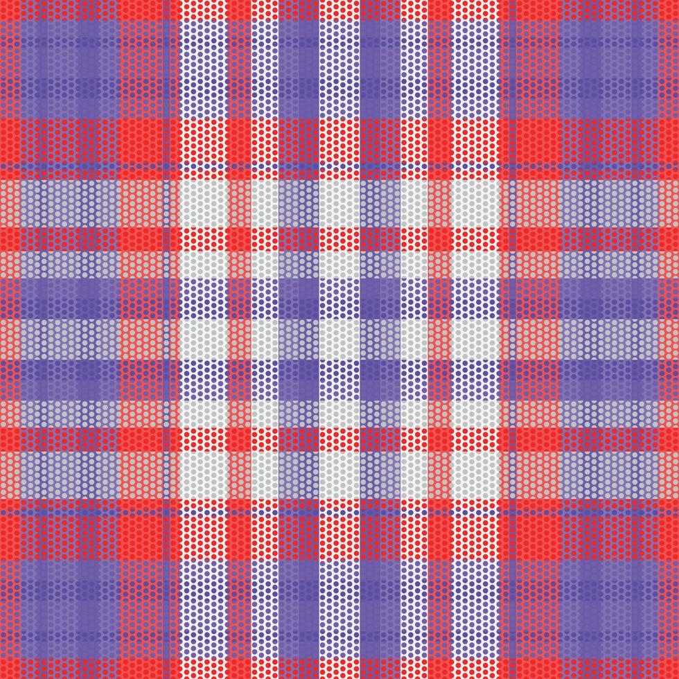 Tartan oder kariertes Retro-Farbmuster. vektor