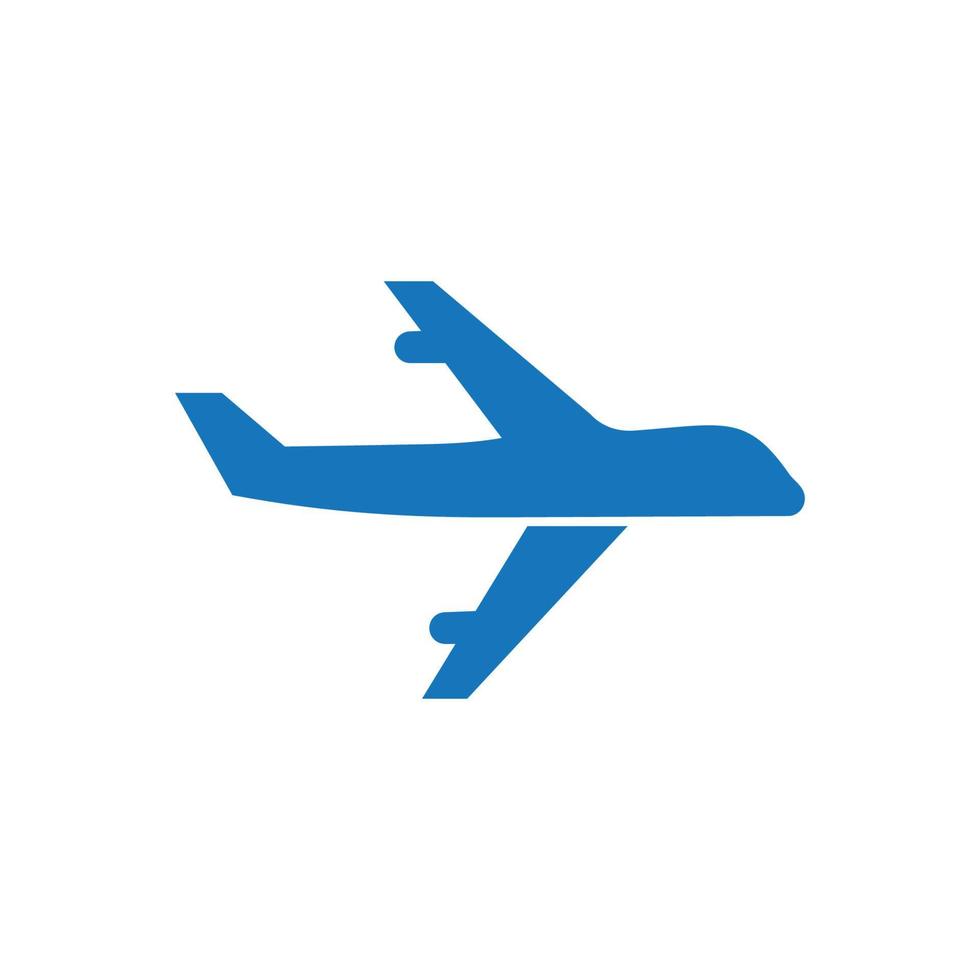 Flugzeug-Icon-Vektor vektor