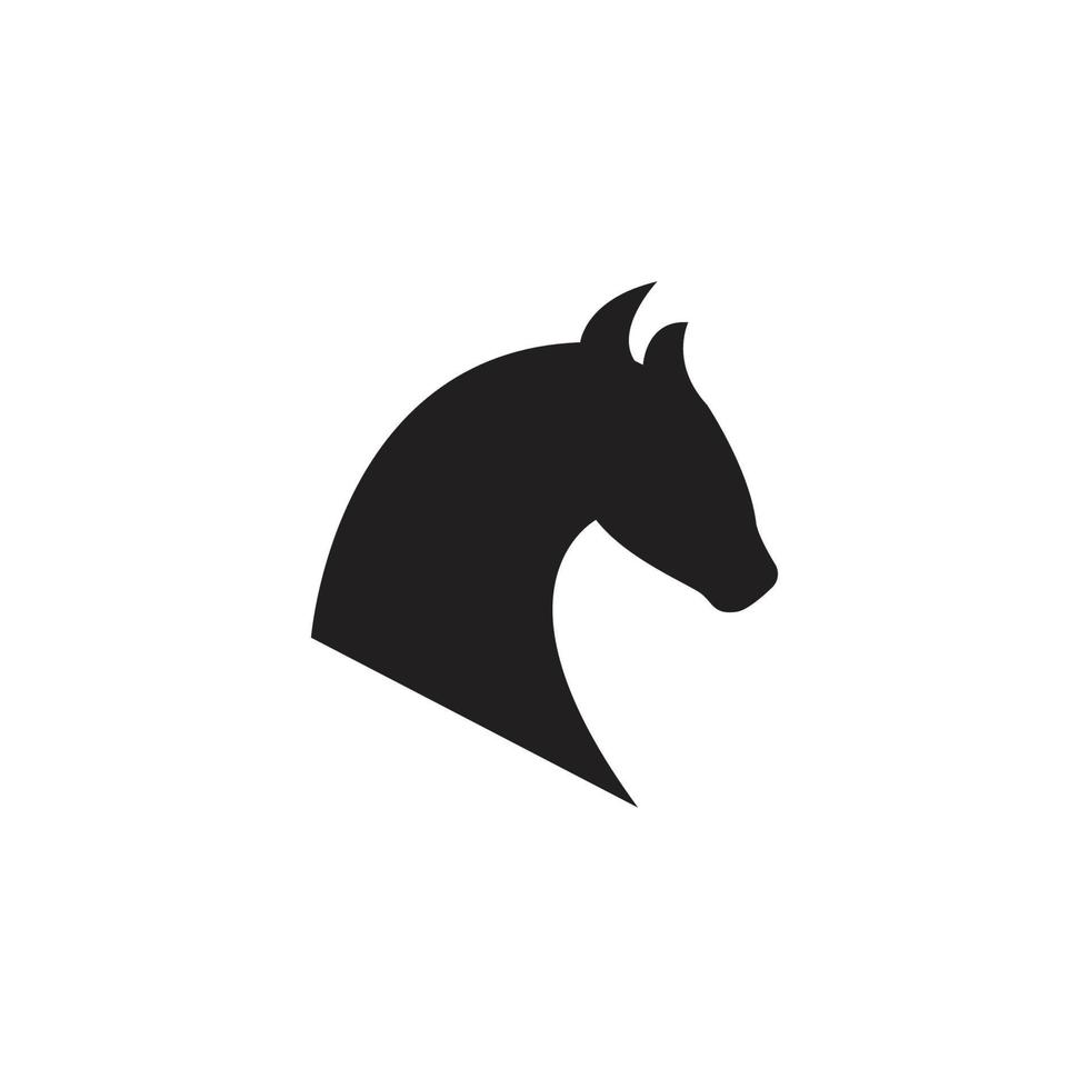 häst logotyp mall vektor