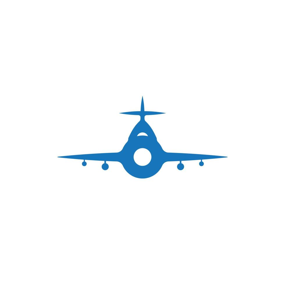 Flugzeug-Icon-Vektor vektor
