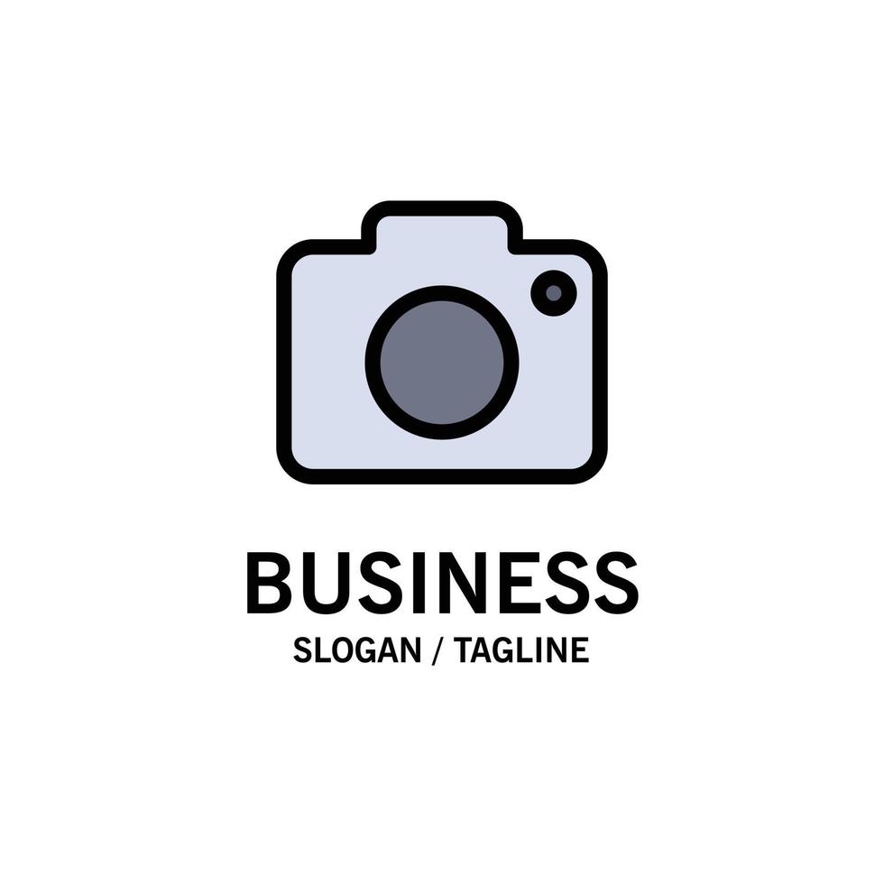 Twitter bild bild kamera företag logotyp mall platt Färg vektor