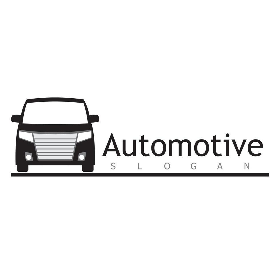 Auto-Logo-Design-Lieferung vektor