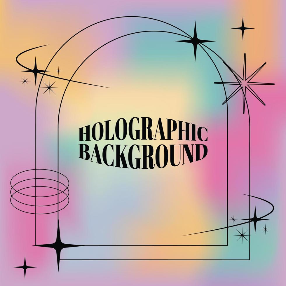 holografiska bakgrund vektorer design hologram bakgrund