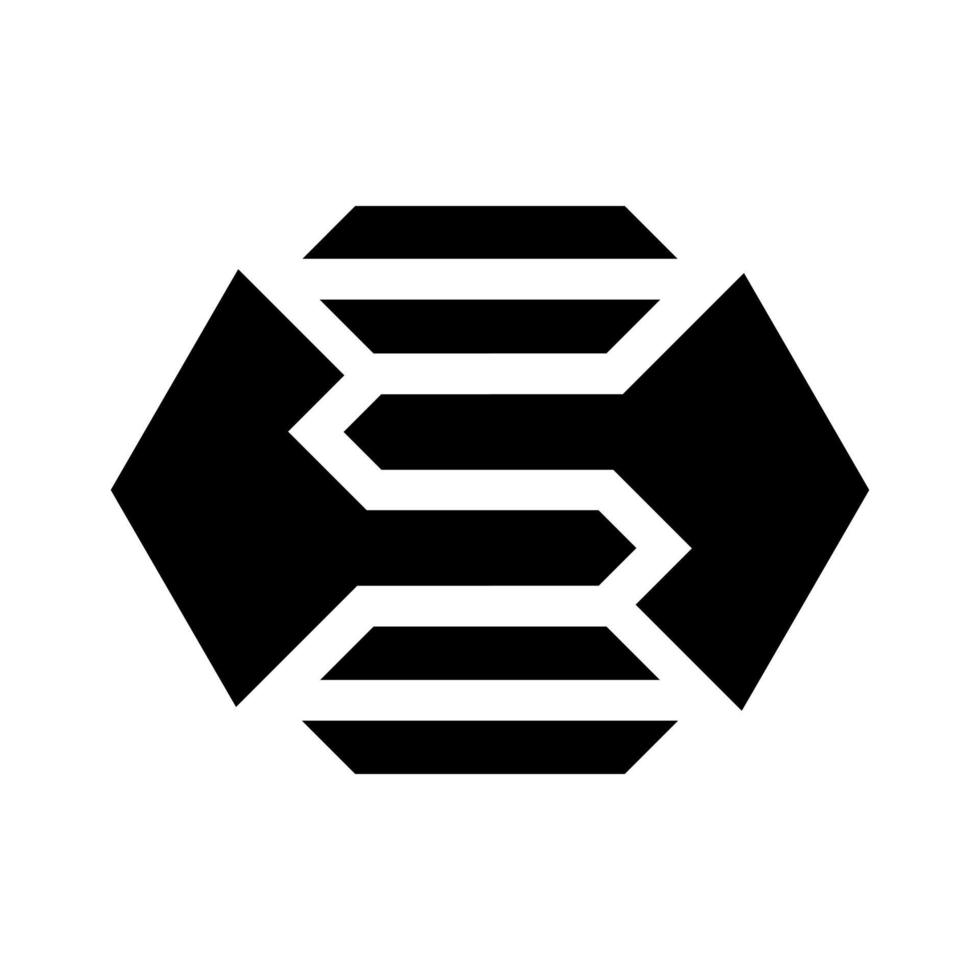 Buchstabe s Logo-Design. markenidentität unternehmensvektor s symbol und logo. vektor