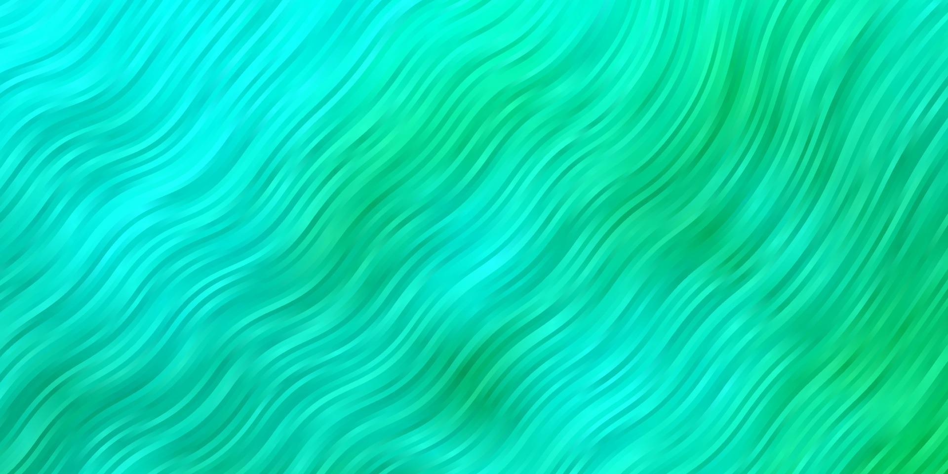 hellgrüner Vektorhintergrund mit Bögen. vektor