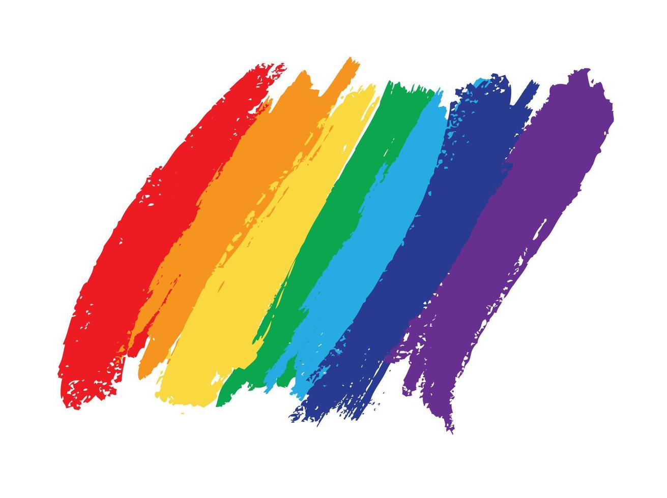 flagga stolthet rainbow hbt lesbisk. hbt-koncept. vektor illustration.