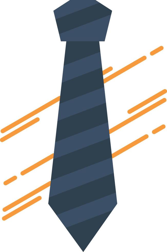 krawatte business kleid mode interview flache farbe symbol vektor symbol banner vorlage
