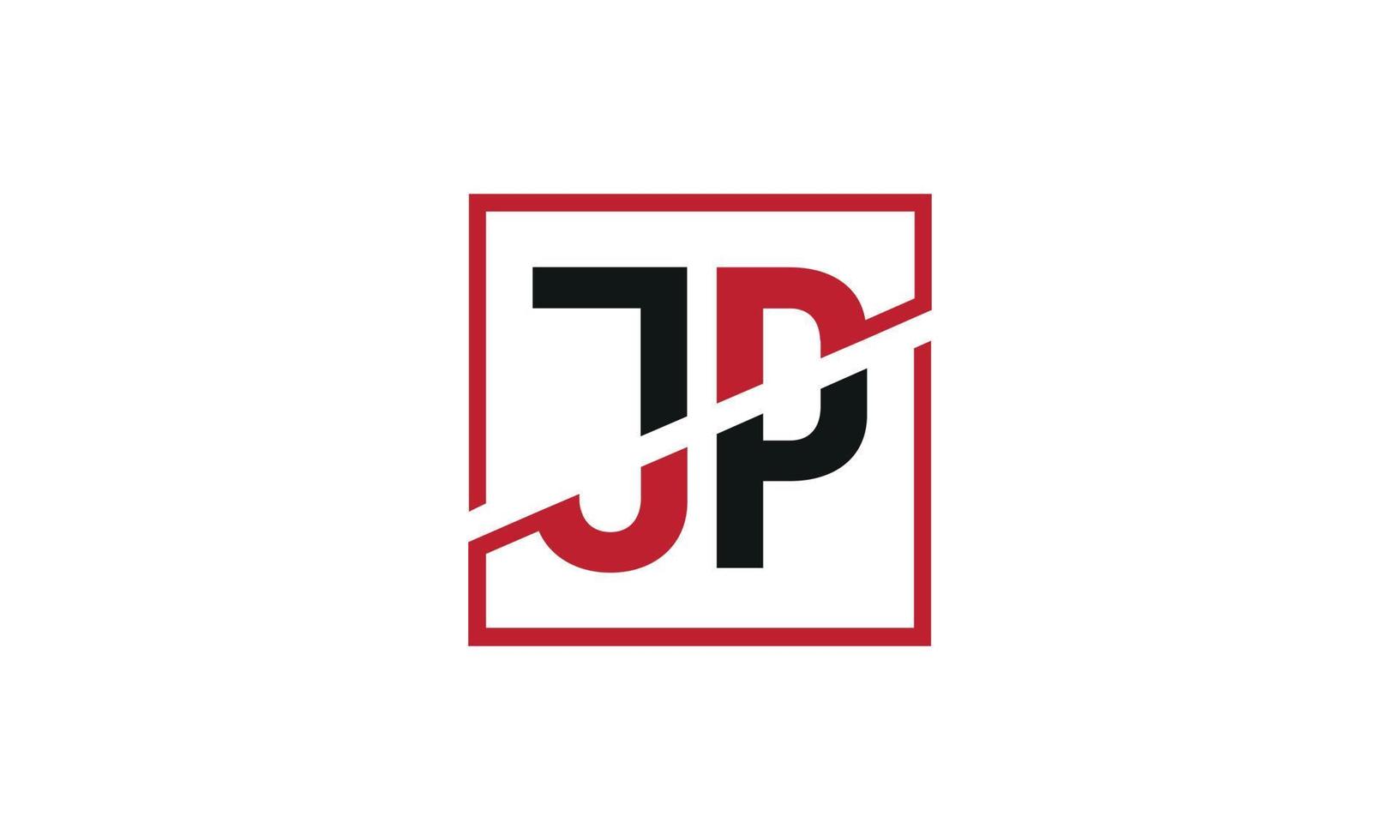 brev jp logotyp proffs vektor fil proffs vektor
