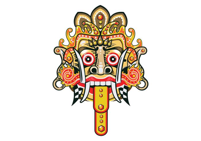 Barong Vector Mask