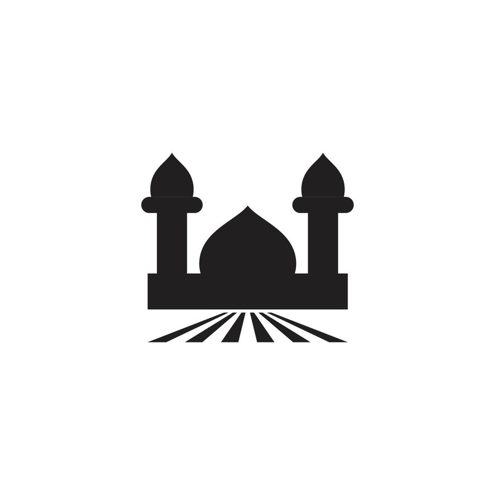 islamisches logo, moschee vektor