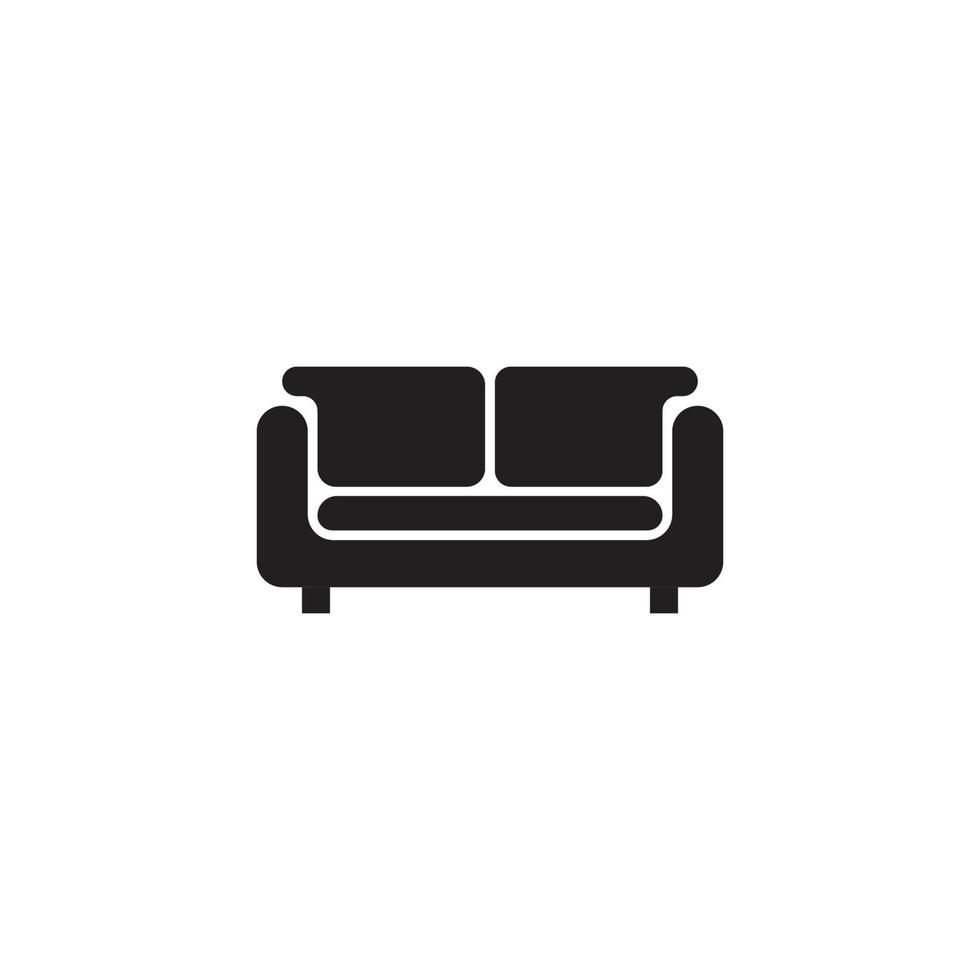 Sofa-Icon-Vektor vektor