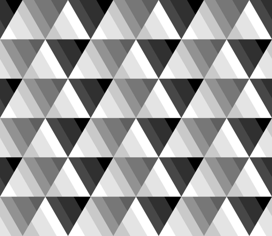 lutning triangel form abstrakt sömlös bakgrund vektor