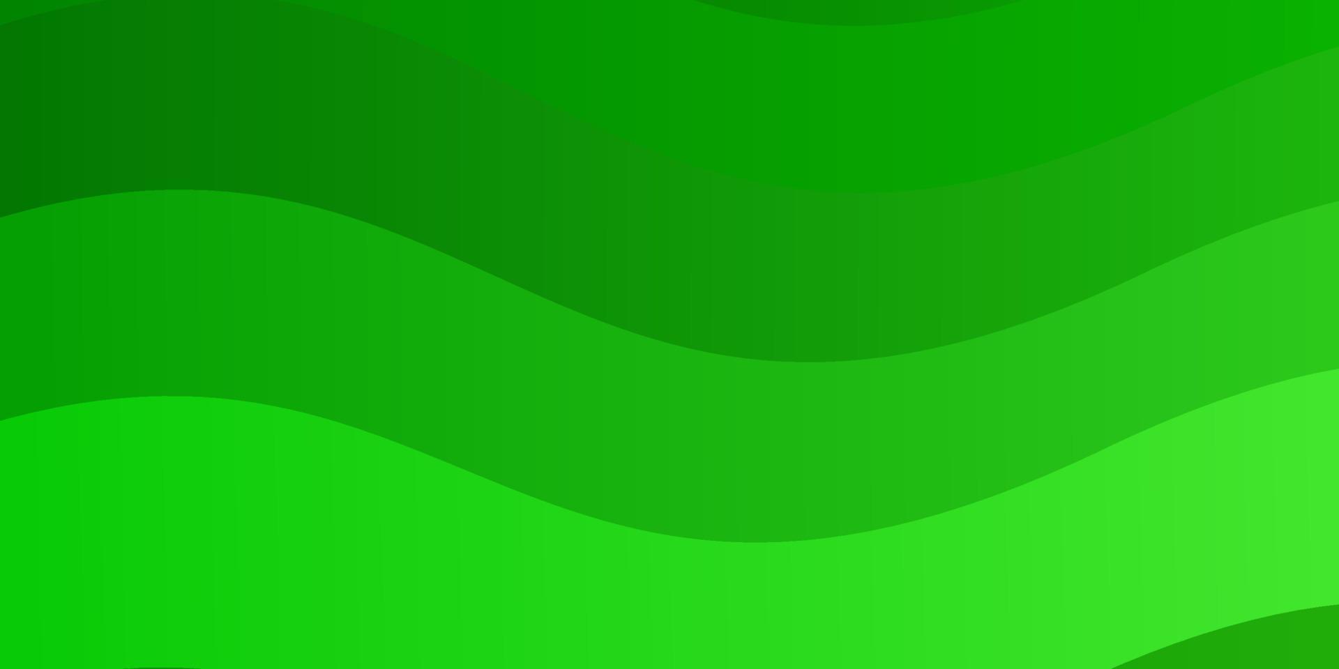 hellgrüner Vektorhintergrund mit Kreisbogen. vektor