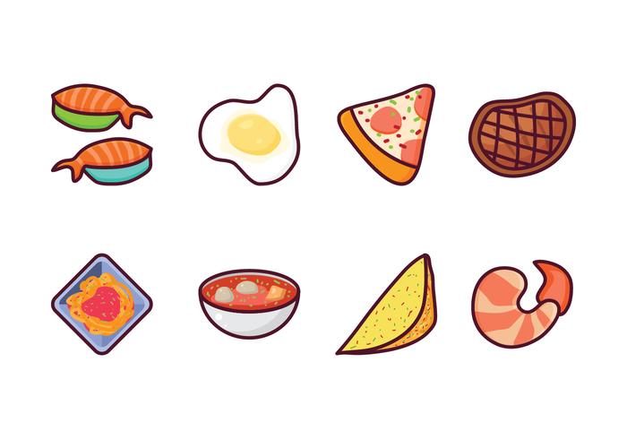 Gratis Food Vector Pack