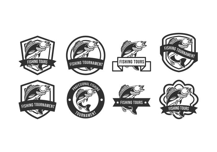 Gratis Fish Vector Badge