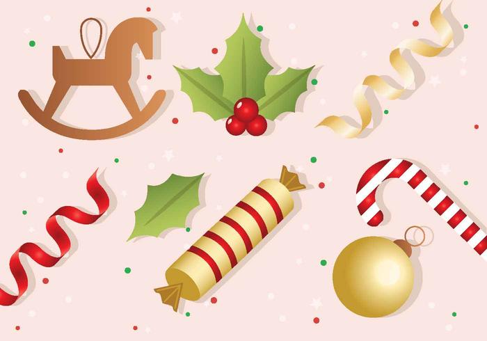 Free vector christmas elements