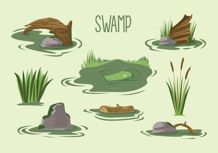 Gratis Swamp Vector