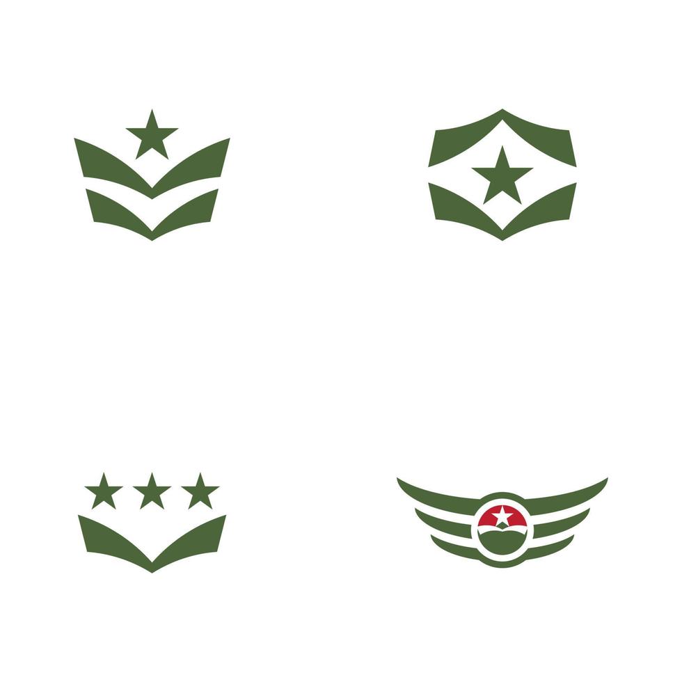 Armee-Militär-Vektor-Symbol vektor