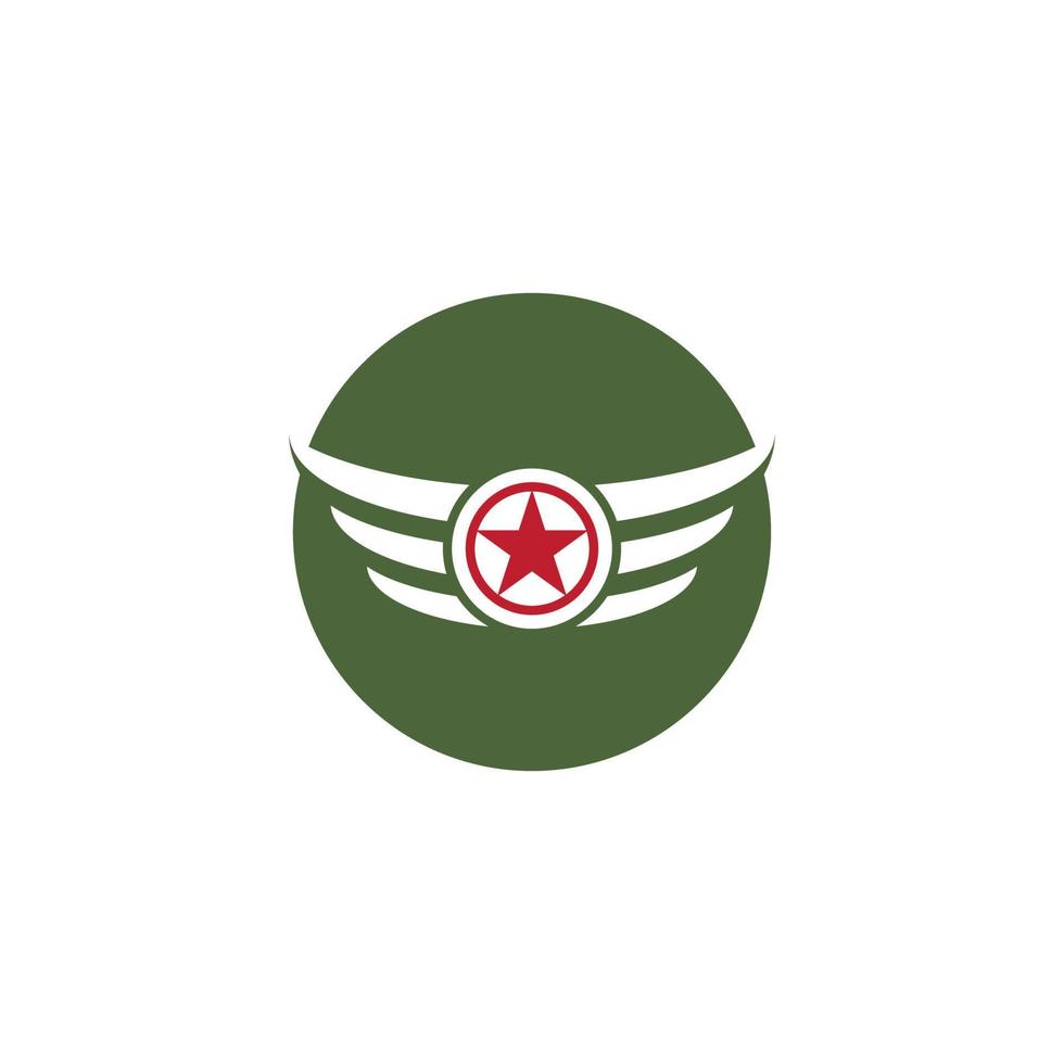 Armee-Militär-Vektor-Symbol vektor