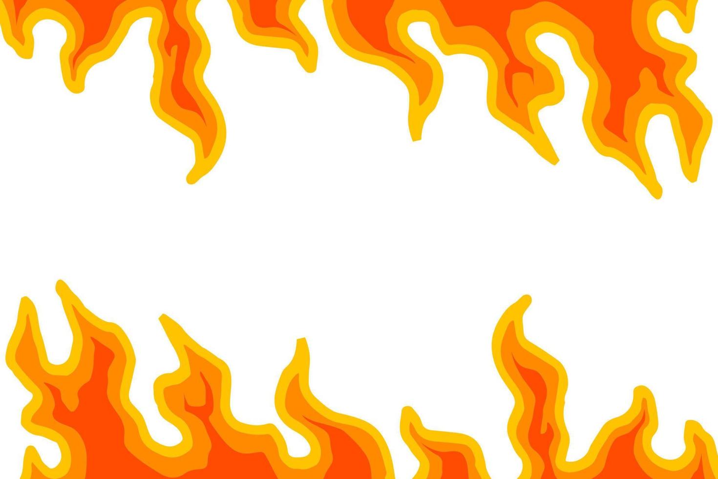 Flamme Hintergrund Vektorgrafiken Illustration Designs vektor