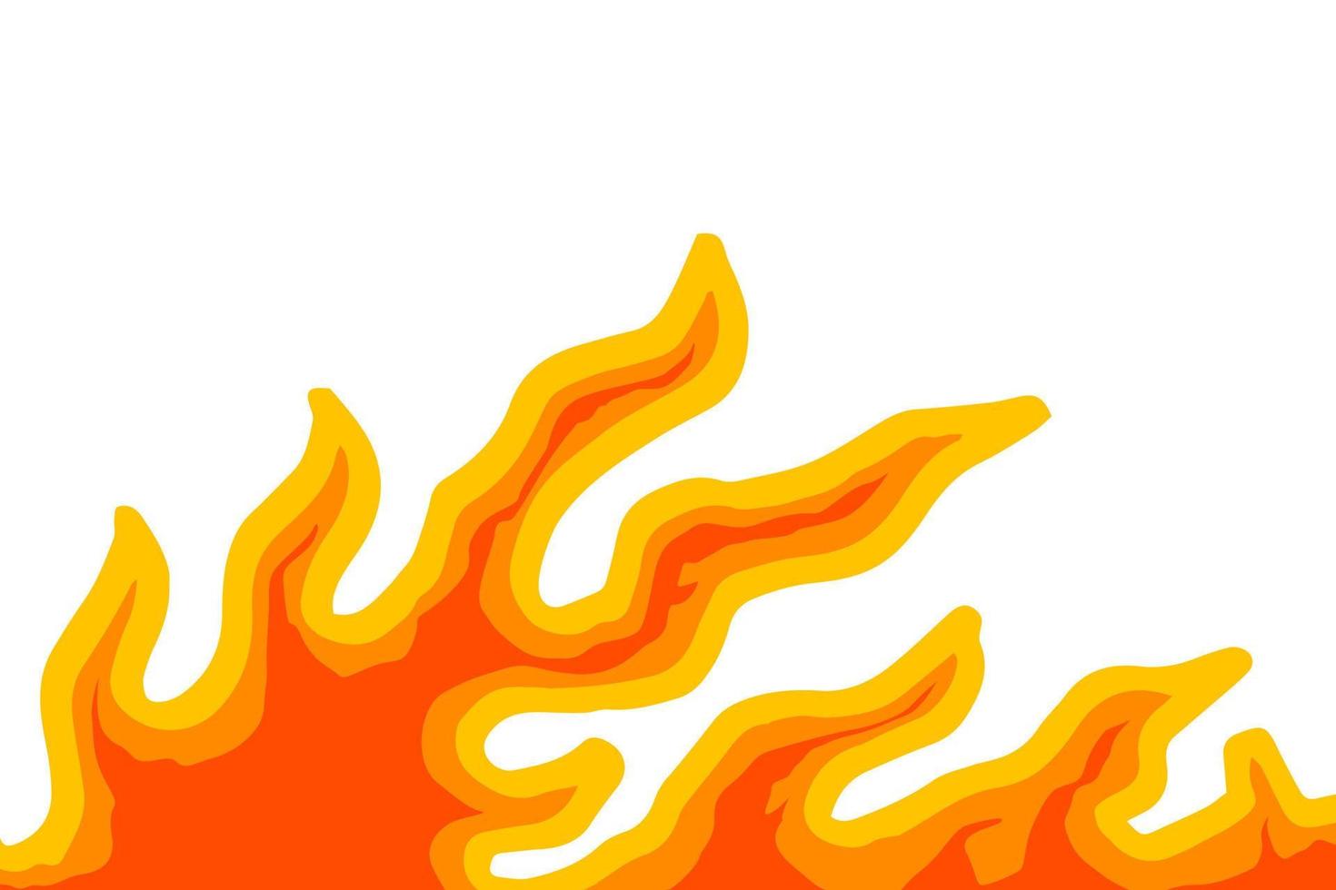 Flamme Hintergrund Vektorgrafiken Illustration Designs vektor