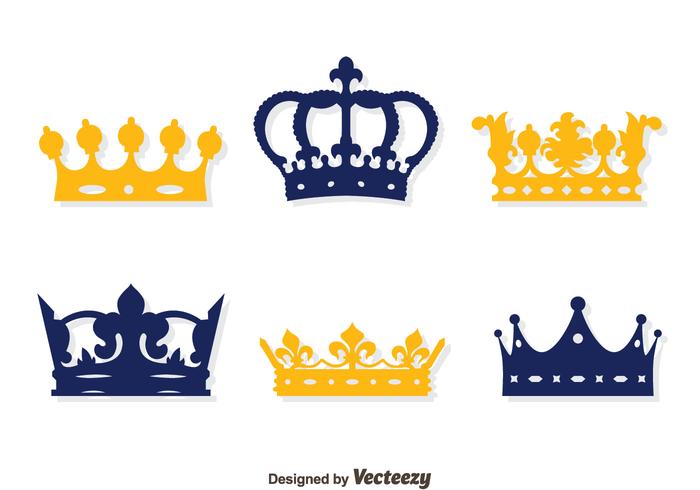 Britische Crown Collection Vector Set