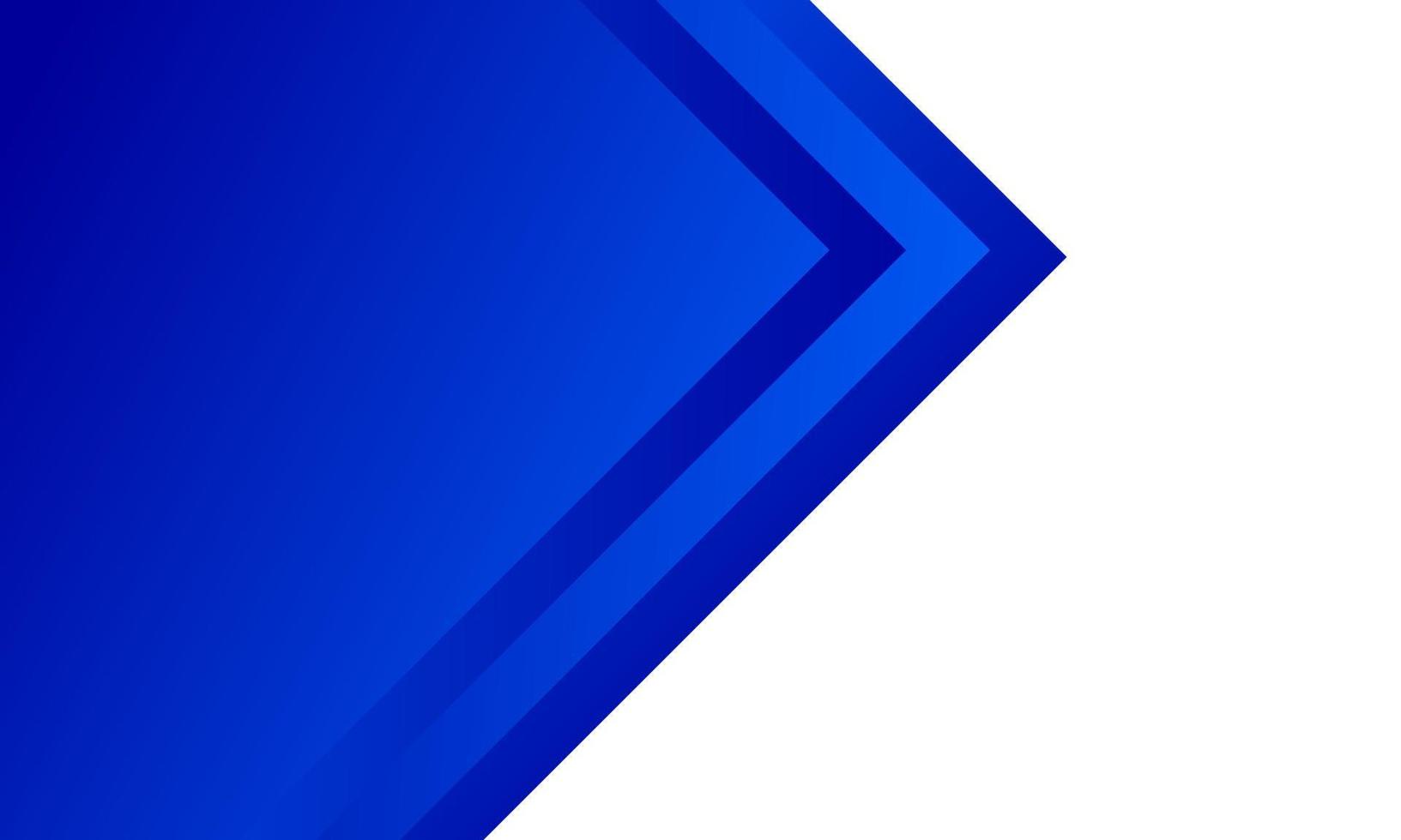 abstrakter blauer geometrischer Hintergrund. Zusammensetzung dynamischer Formen. blauer Bannerhintergrund vektor