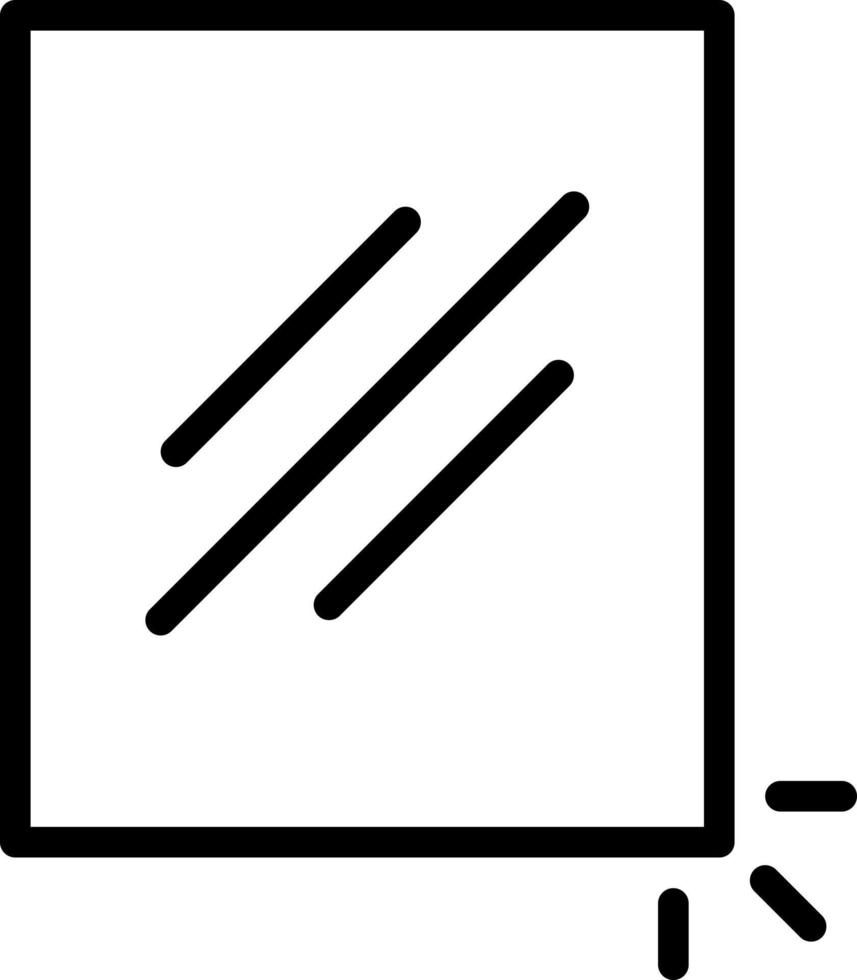 Liniensymbol für Kante vektor