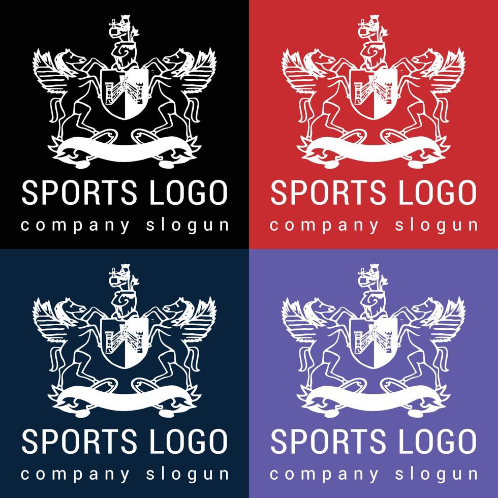 Ich werde Fußball- oder Fußballverein-Logo-Design machen. vektor