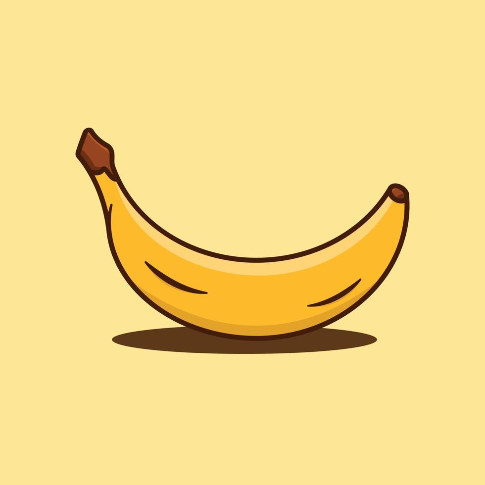 Bananenillustrations-Vektordesign vektor