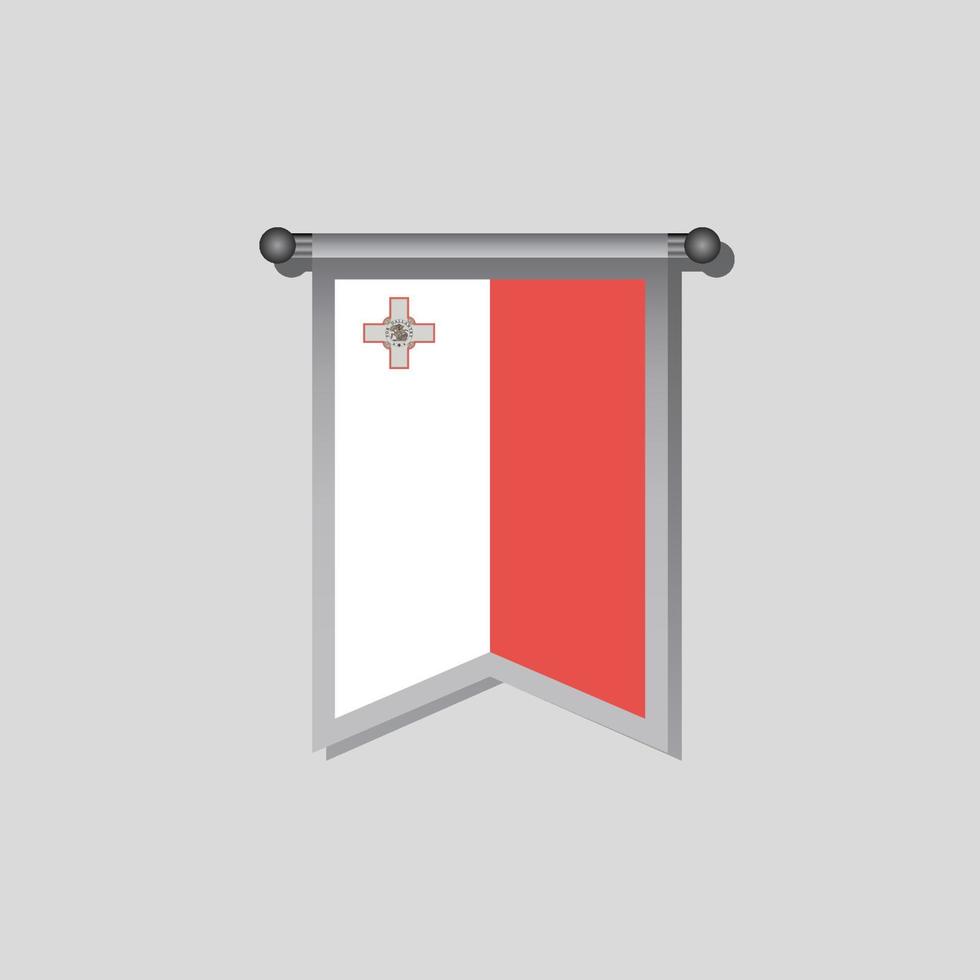 illustration av curacao flagga mall vektor